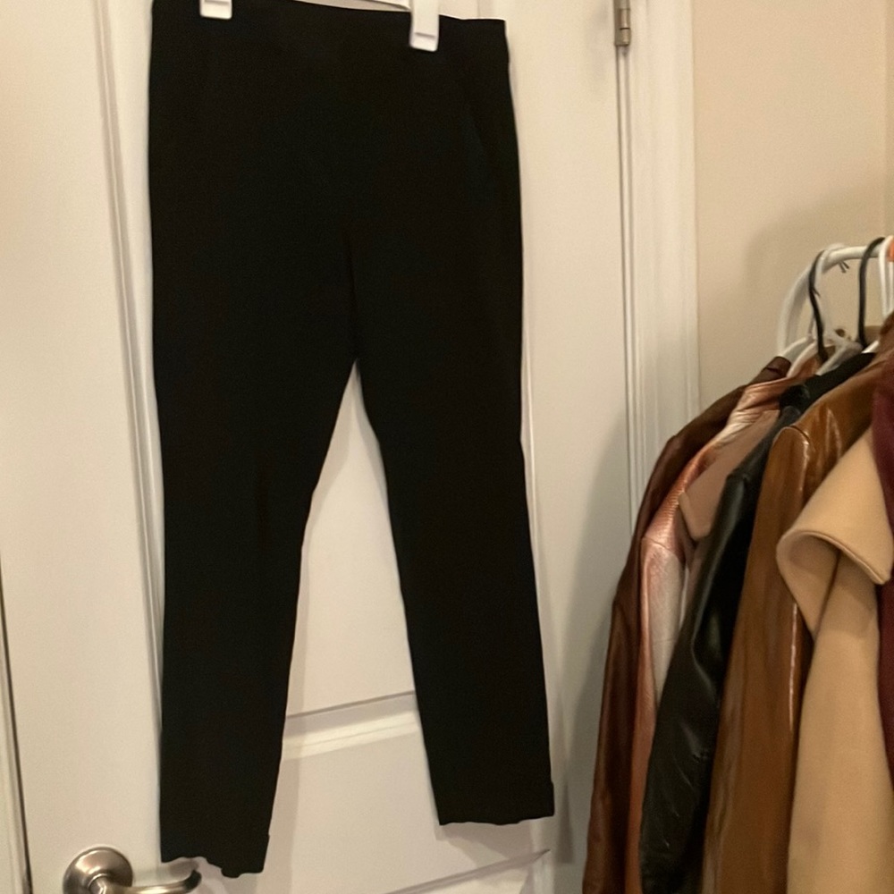black slacks